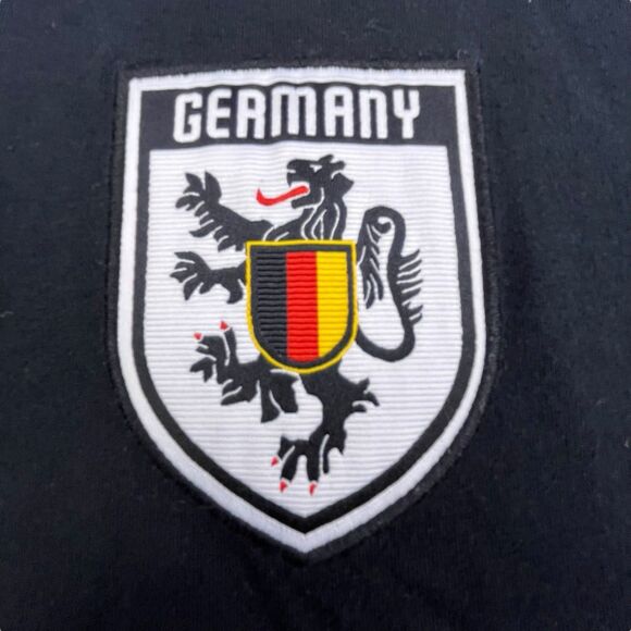 Polo Ralph Lauren Germany T-Shirt Adult 2XL Black World Cup Soccer Jersey Crest - Picture 3 of 8